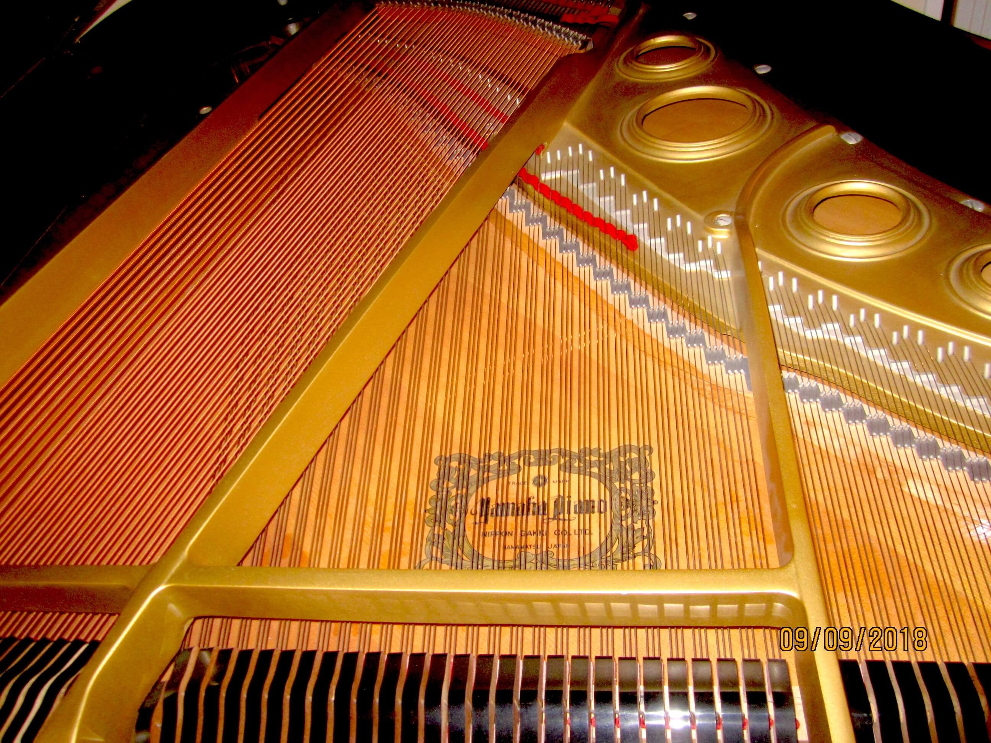 Beautiful Yamaha grand piano in bright room — foto 3