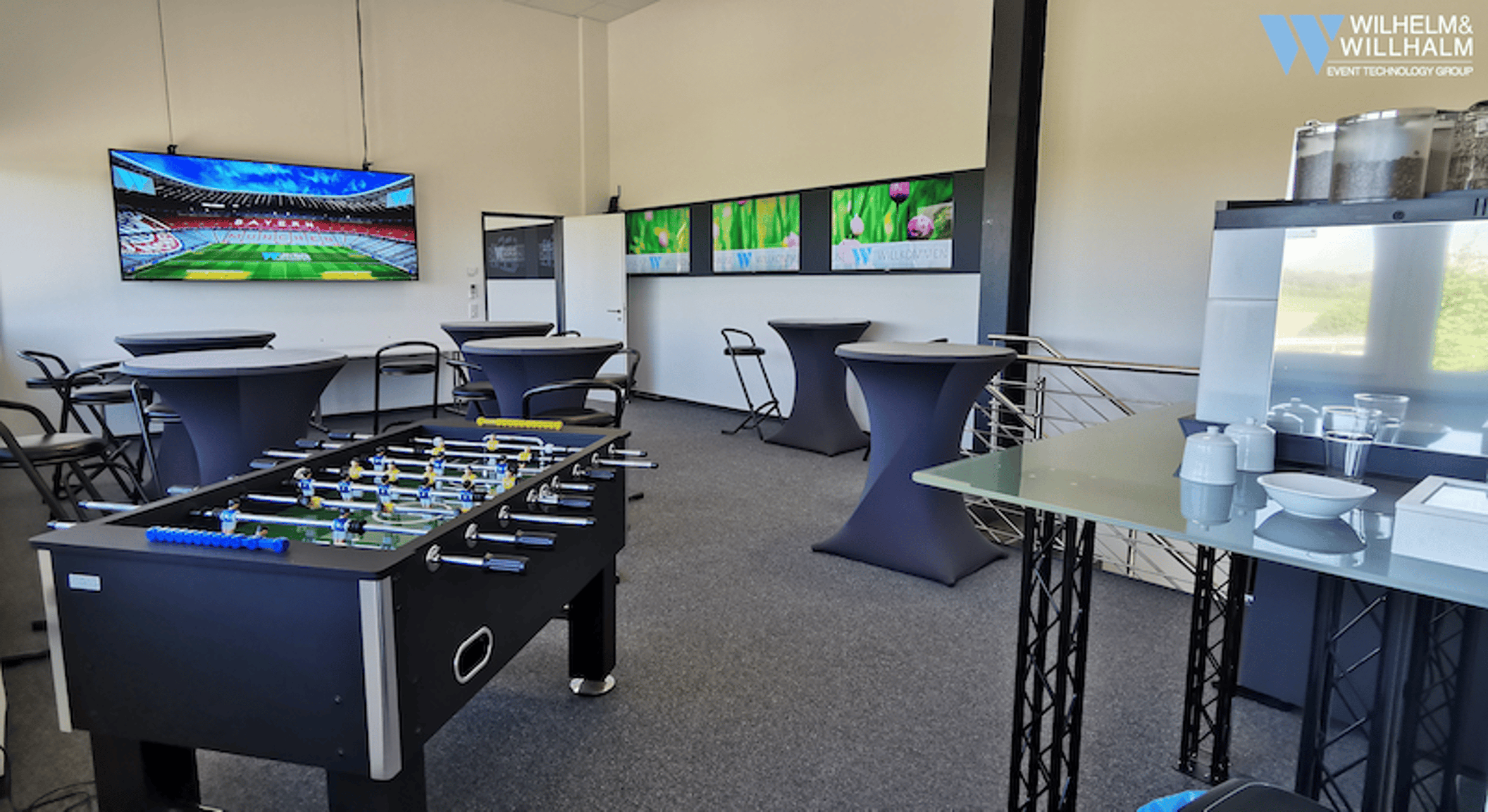 WWVT Academy demo hall and meeting facilities — Foto 2