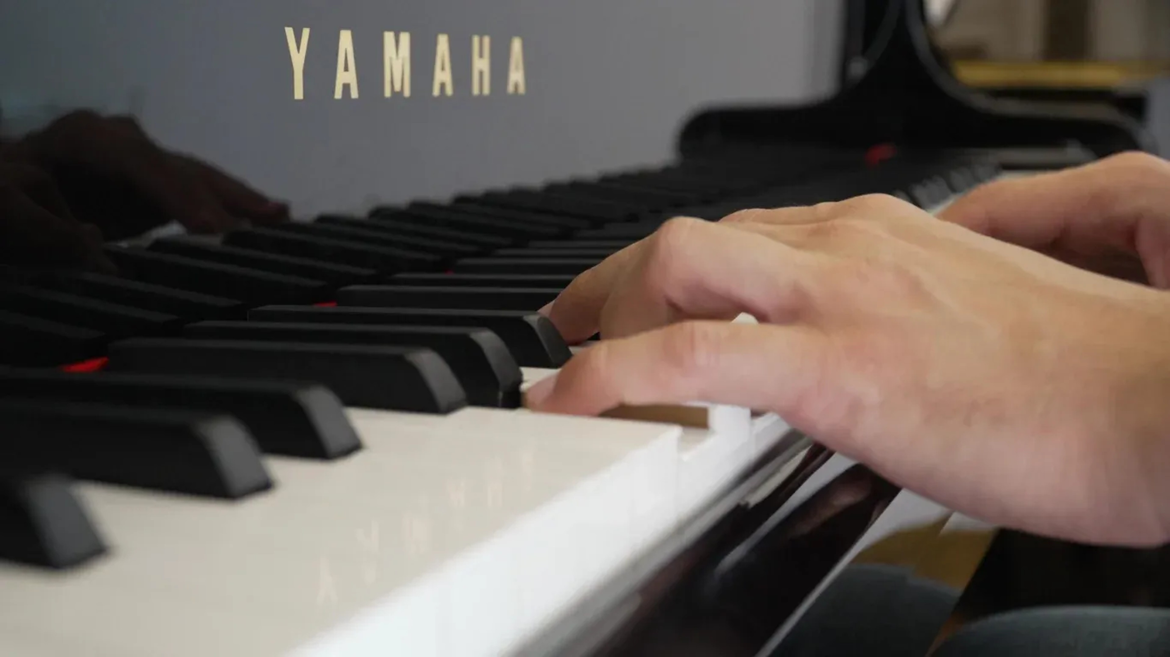 Sala prove per pianoforte con pianoforte a coda Yamaha a Roma - Piano Practice Room with Yamaha Grand Piano in Rome — photo 2