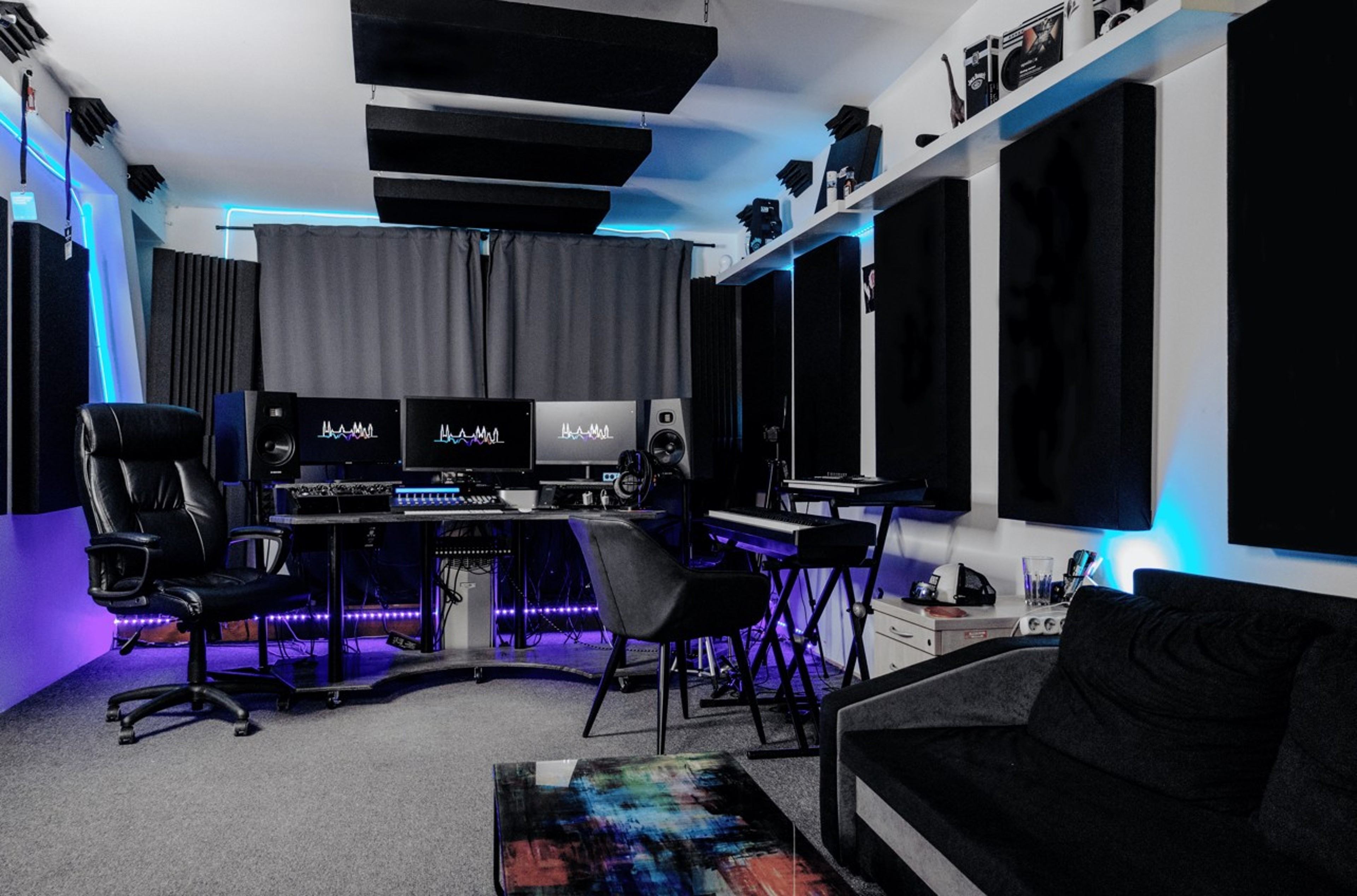 Recording and production studio with chill zone — Foto 2