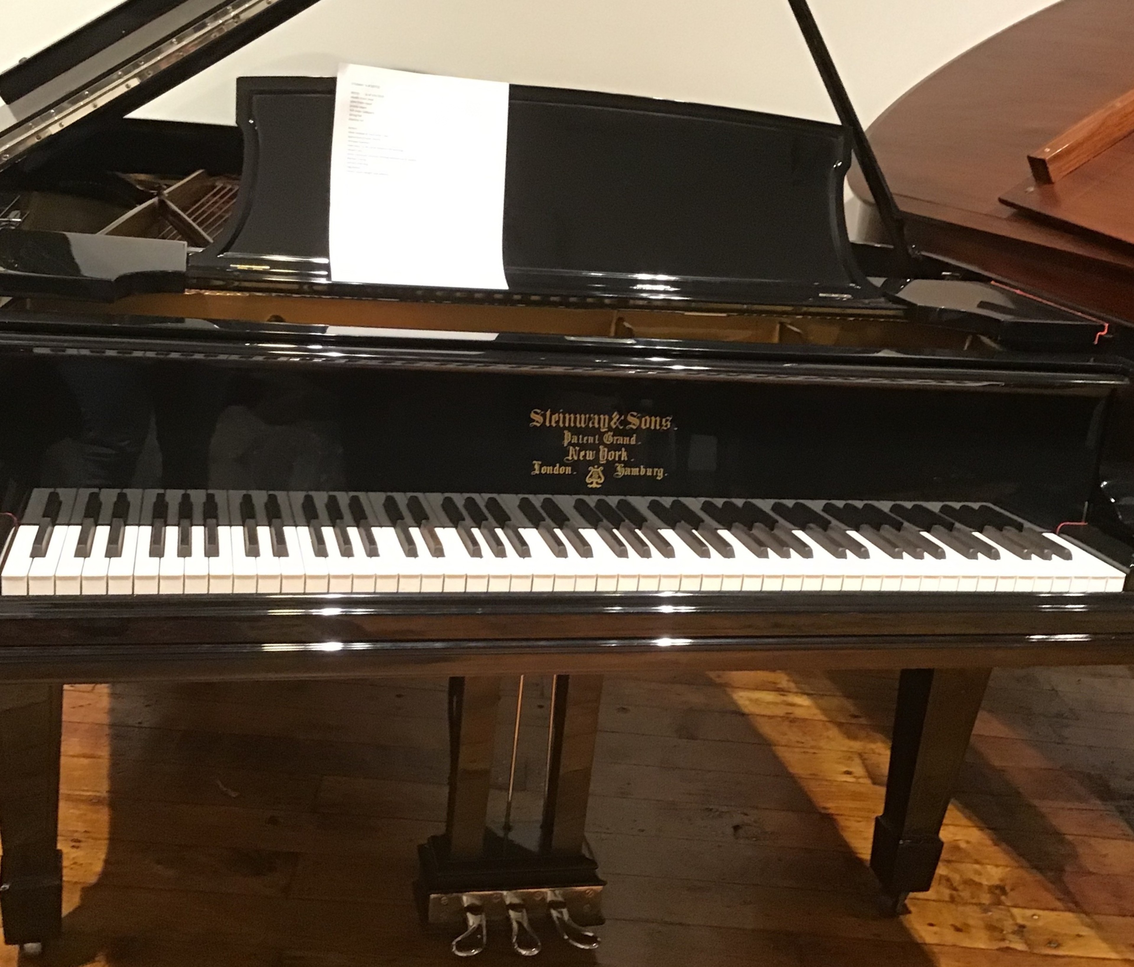 A showroom with Steinway & Sons and Mason and Hamlin Grand piano. — Foto 5
