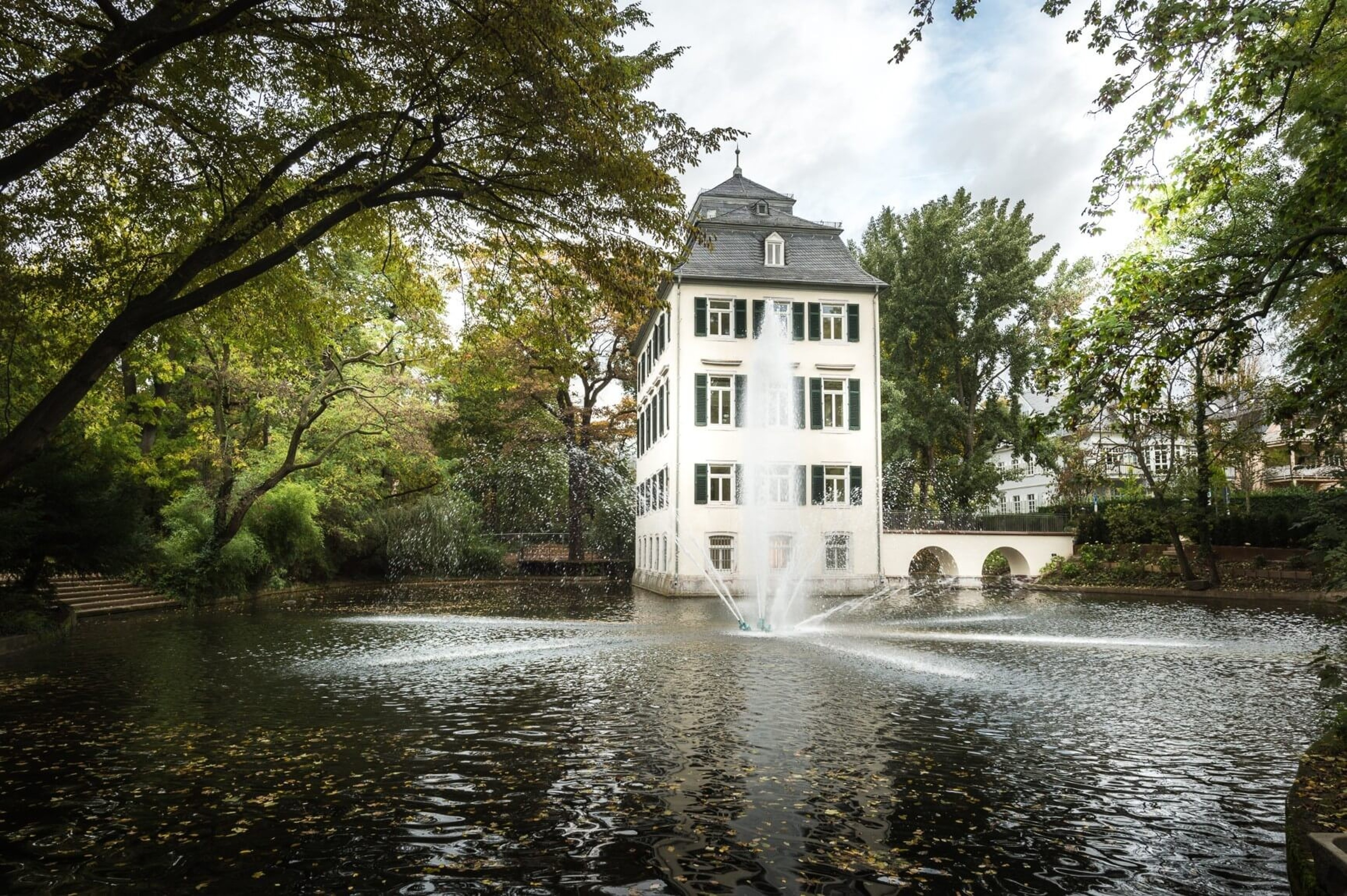 Beautiful concert hall in atmospheric palace by  Johann Hieronymus von Holzhausen — photo 5