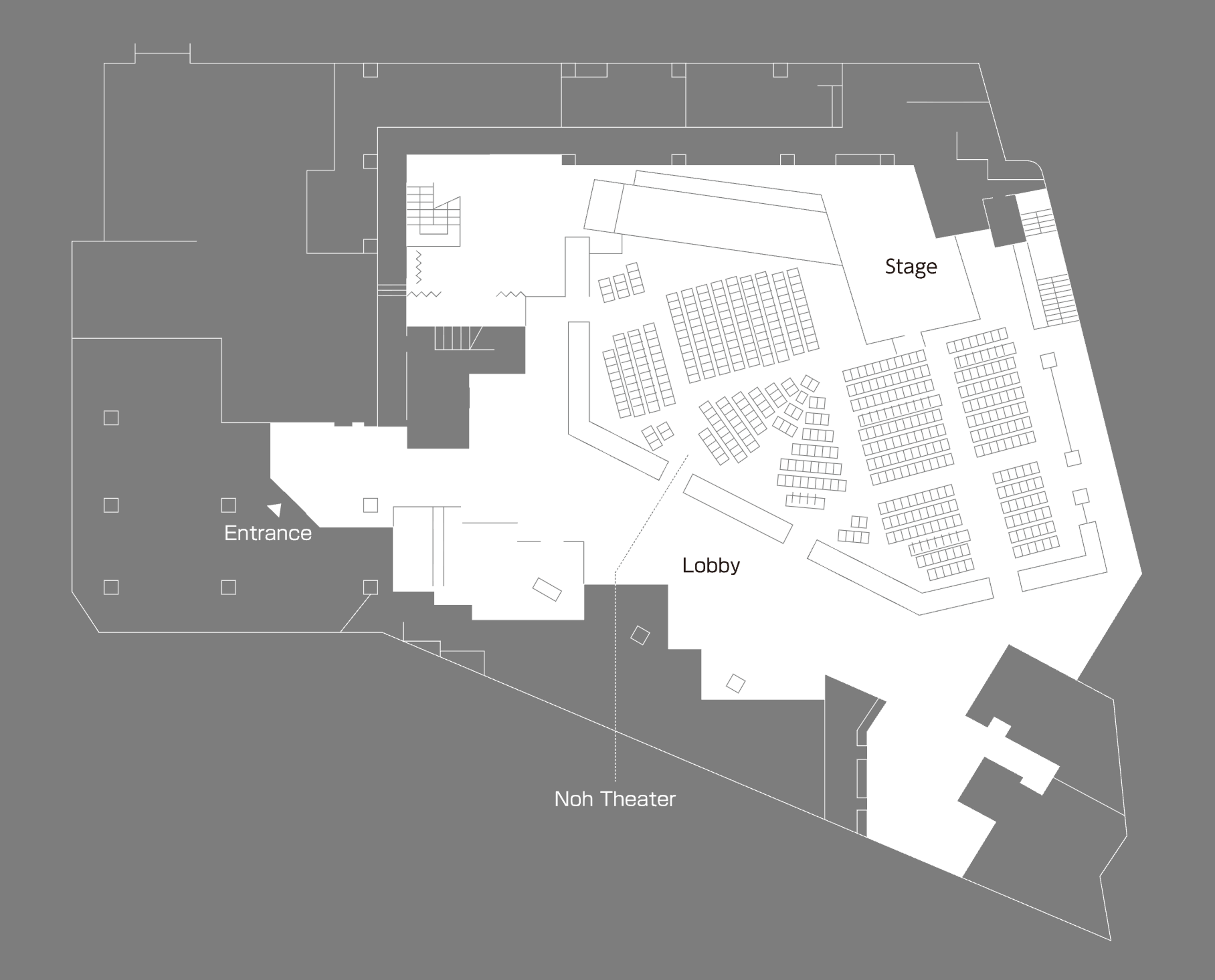Hosho Style Nō-Gaku Theater - 宝生能楽堂 — foto 2