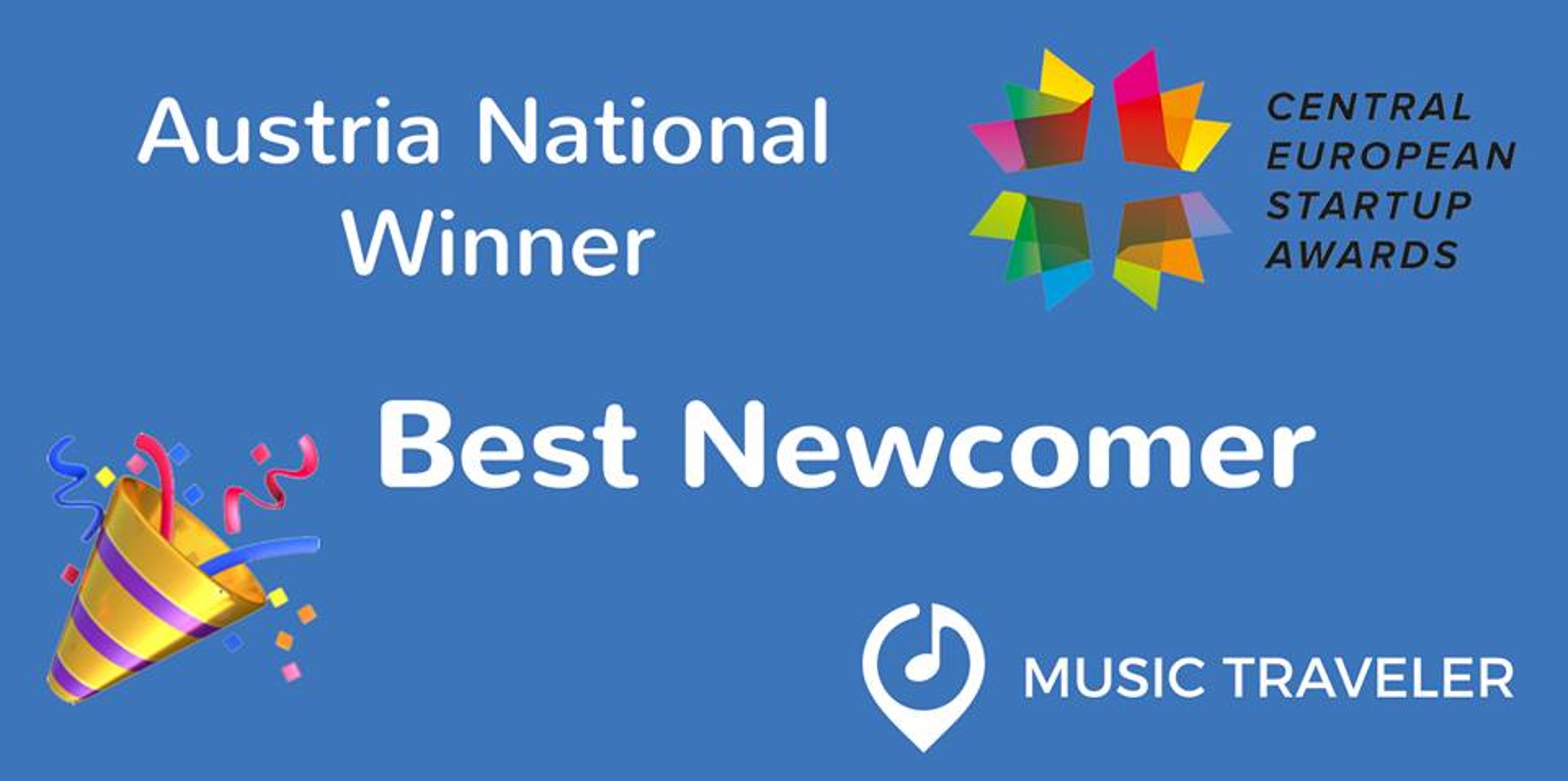 Music Traveler  Wins the Best Austrian Newcomer Startup Award